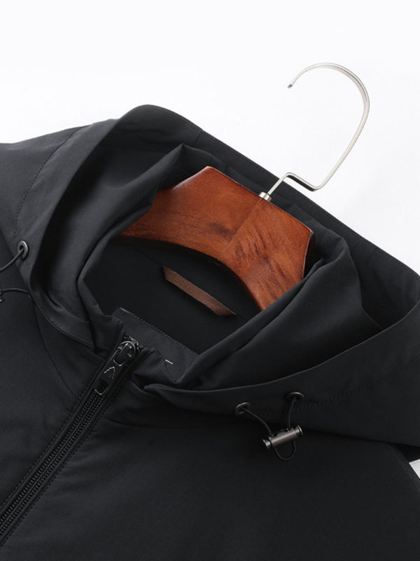 Detachable Hooded Track Jacket