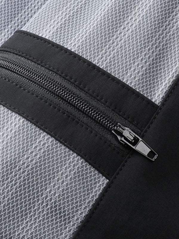 Detachable Hooded Track Jacket