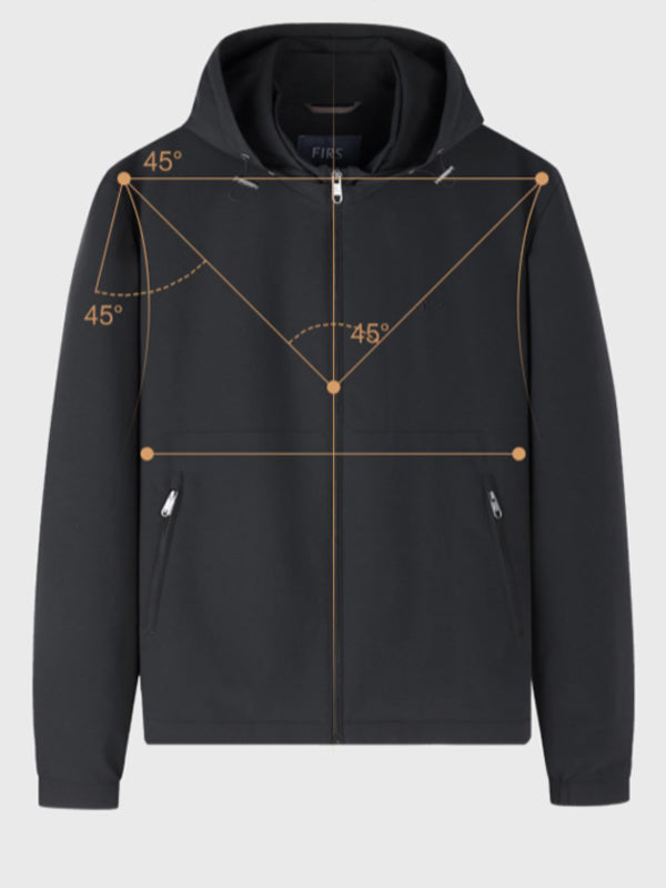 Detachable Hooded Track Jacket
