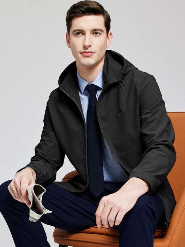 Detachable Hooded Track Jacket