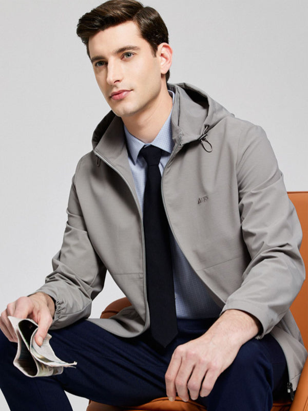 Detachable Hooded Track Jacket