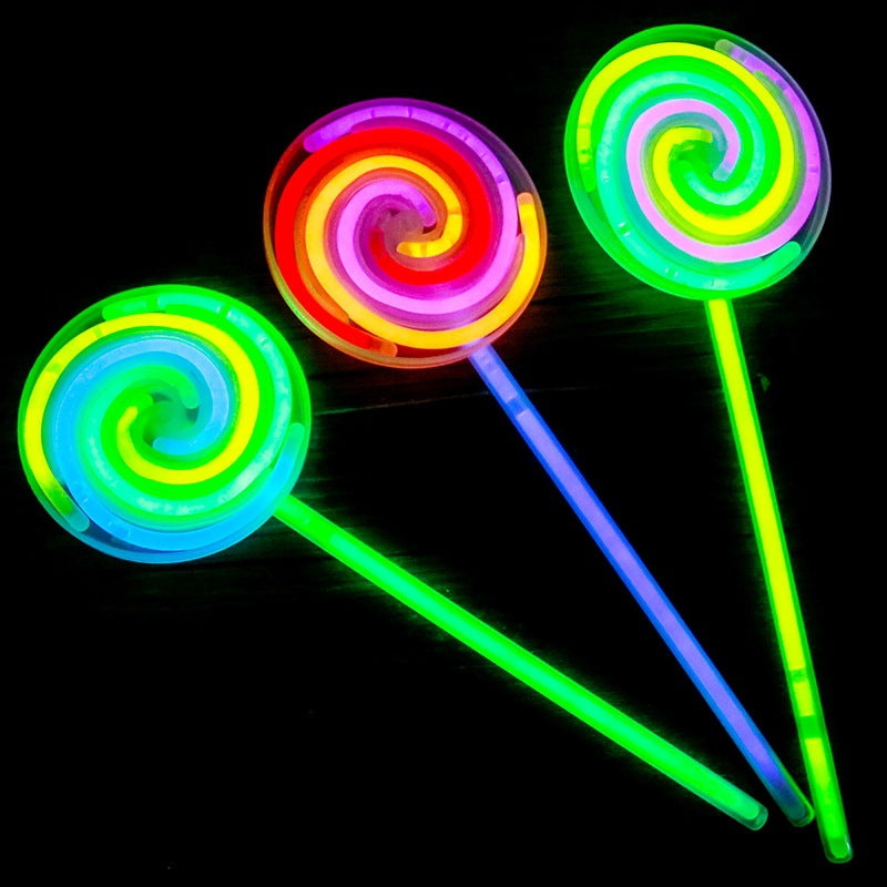 Lollipop Fluorescent Windmill