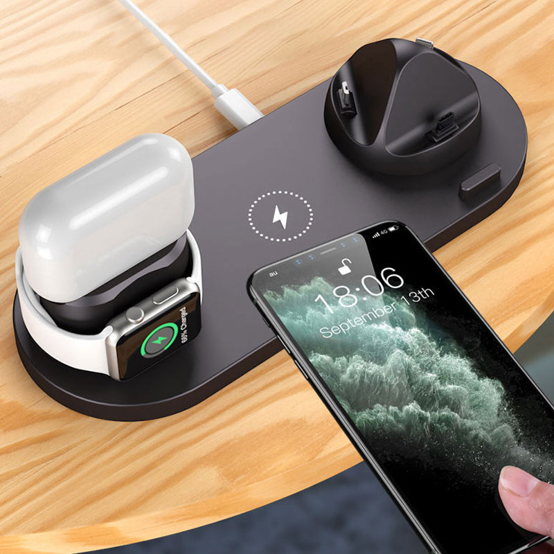 6 in 1 Wireless Charger