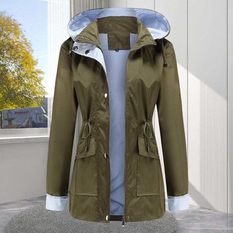 Waist Trench Coat