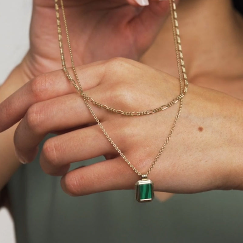 Double Layered Turquoise Necklace