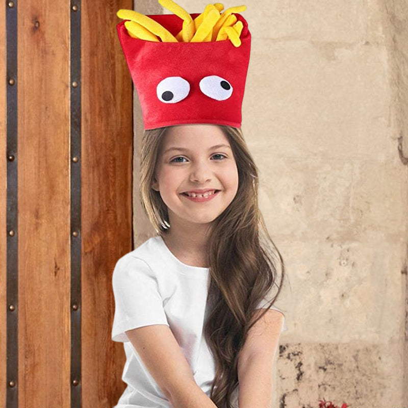 French Fries Novelty Food Hat
