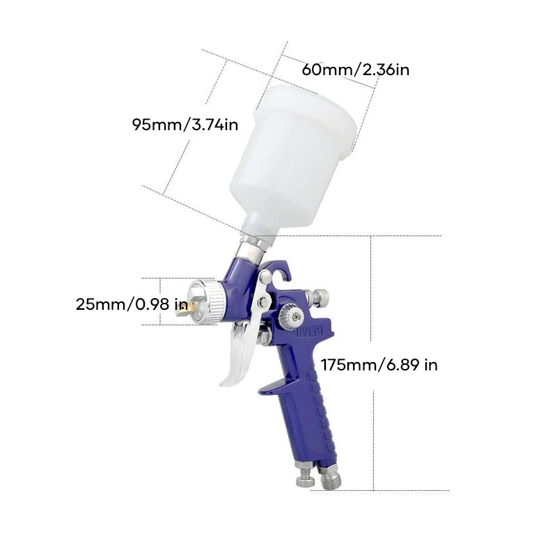 Pneumatic Paint Spray Gun