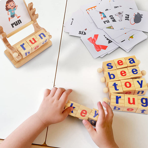 Wooden Reading Blocks