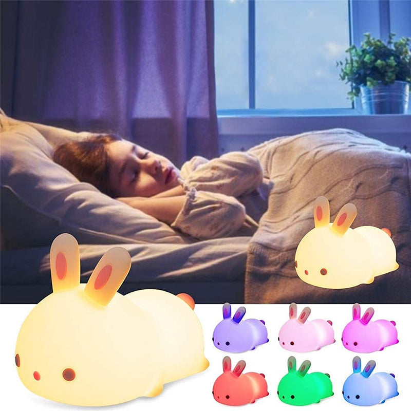 Rabbit Silicone Night Light