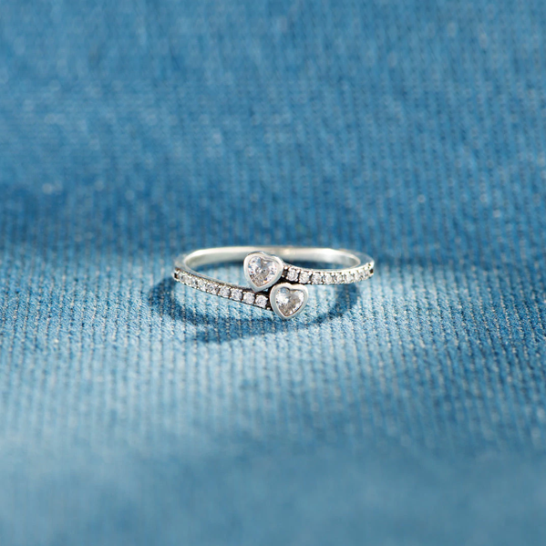 TWO HEART RING