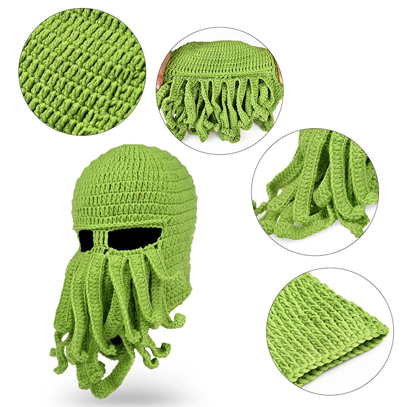 Handmade Woolen Octopus Hat
