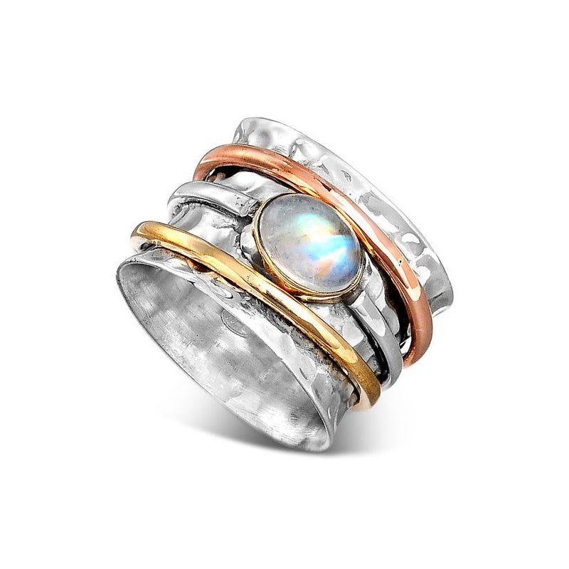 Moonstone Meditation Ring