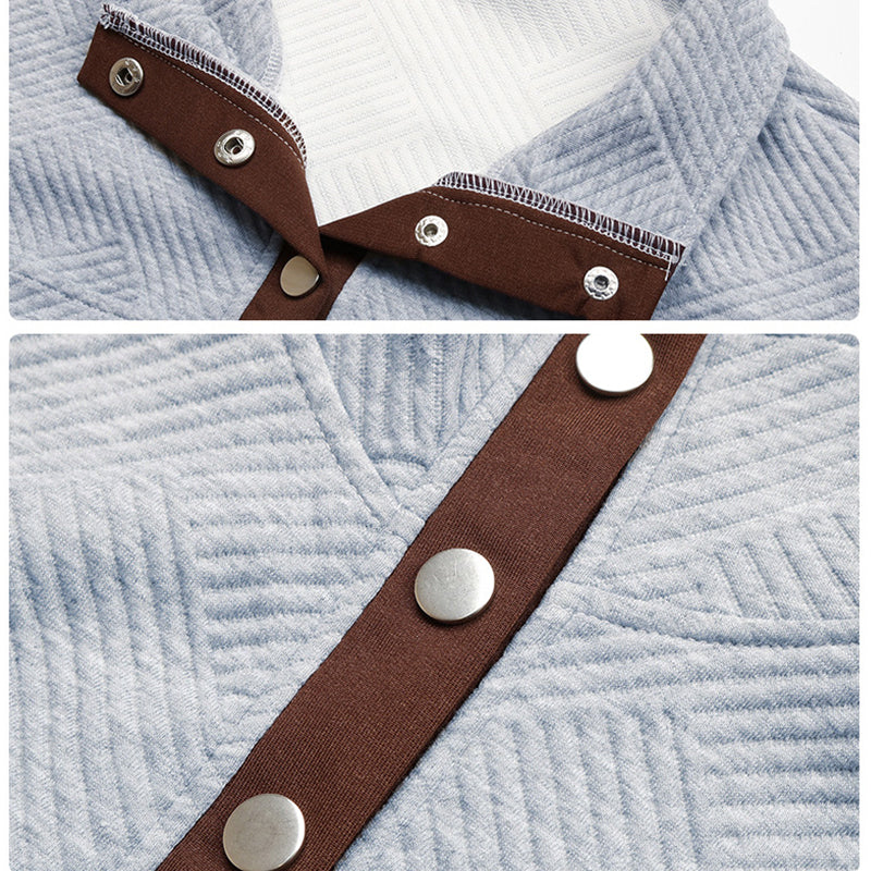 Stand-up Collar Sweatshirt