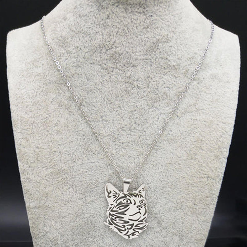 Cat Face Necklace