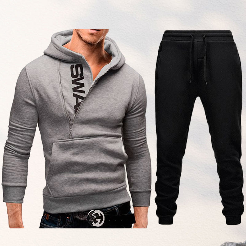 Side Zip Contrast Set