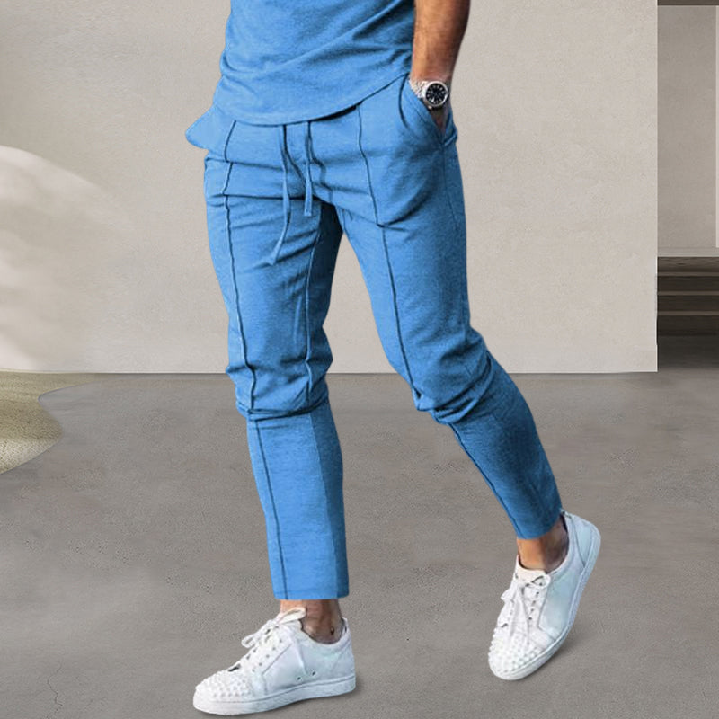 Men's Causal Harem Capri Pants