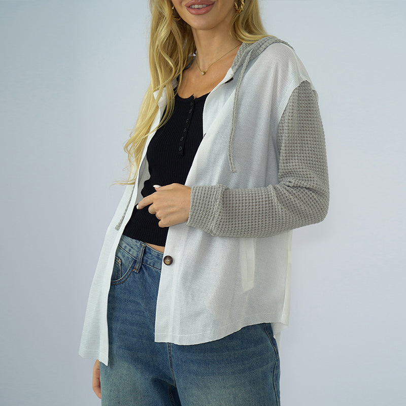 Single Breasted Long Sleeve Jacket