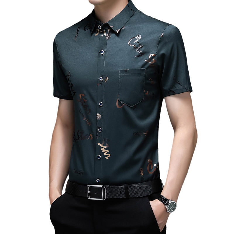 Men’s Thin Short-sleeve Shirt