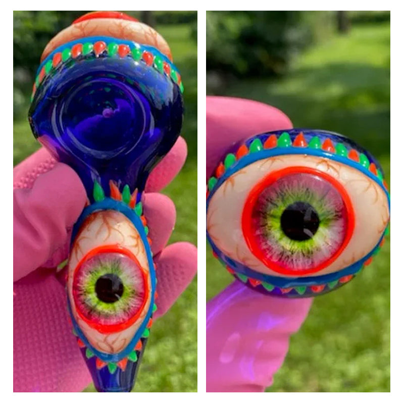 Tobacco Pipe of Eyeball Shape