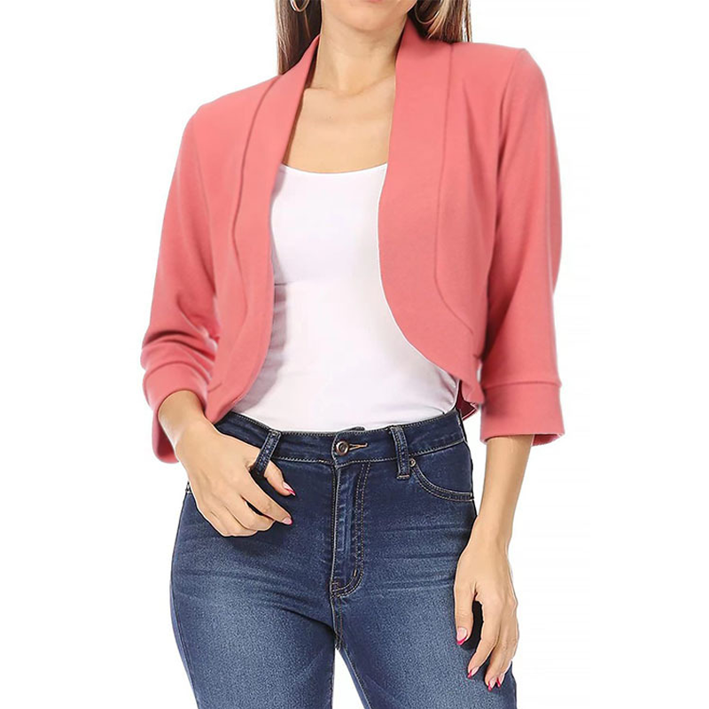 Solid Color Short Small Suit