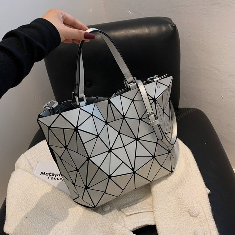 Geometric Luminous Handbag