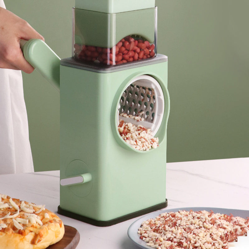 Multifunctional Drum Vegetable Cutter Kitchen Household Circular