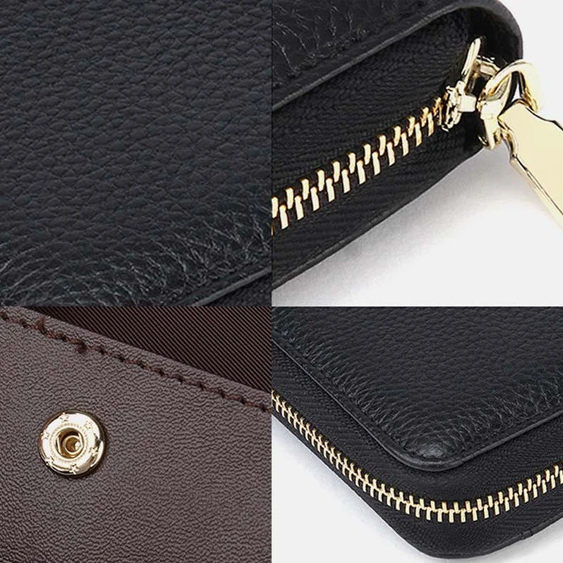 RFID Large Capacity Classic Card Holder Long Wallet