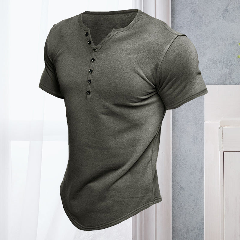 Men's Short Sleeve Solid T-Shirt