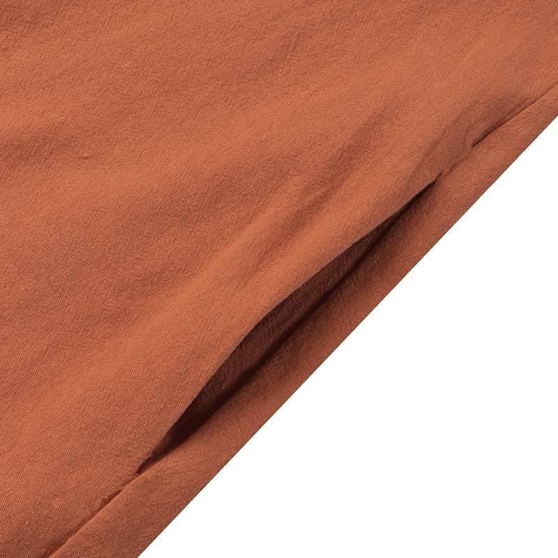 Cotton Linen Button Shirt