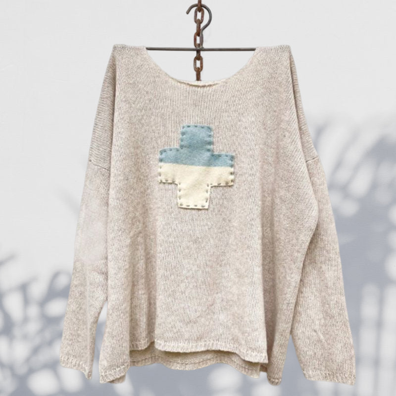 Casual Printed Long Sleeve Crewneck T-Shirt
