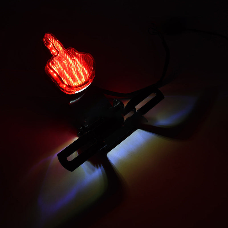 Middle Finger Rear Light
