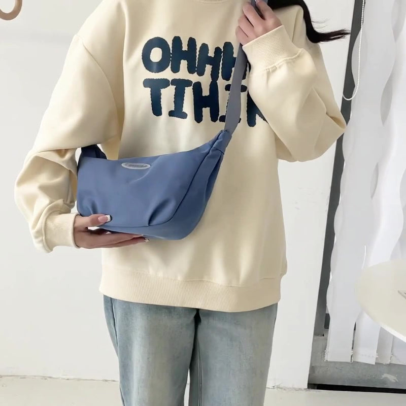 One Shoulder Messenger Nylon Cloth Bag