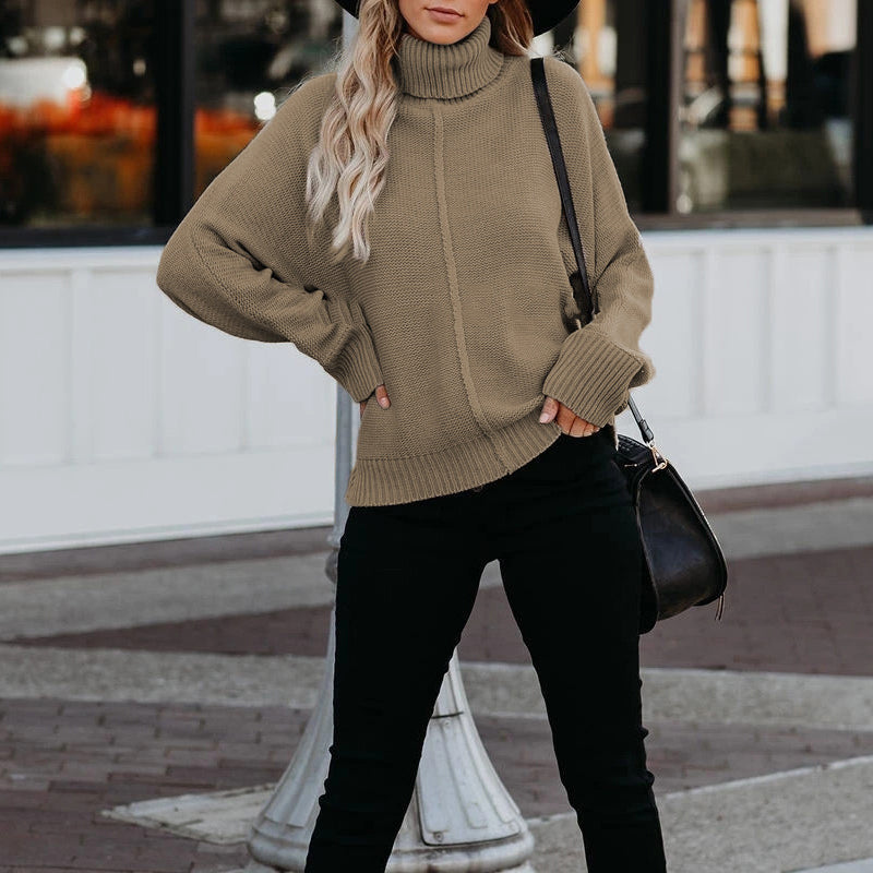 Knitted Turtleneck Sweater