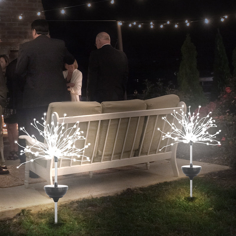 Waterproof  Solar Garden Fireworks Lamp