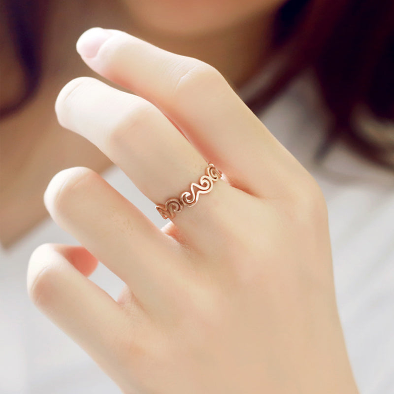 Light Luxury Trend Open Ring