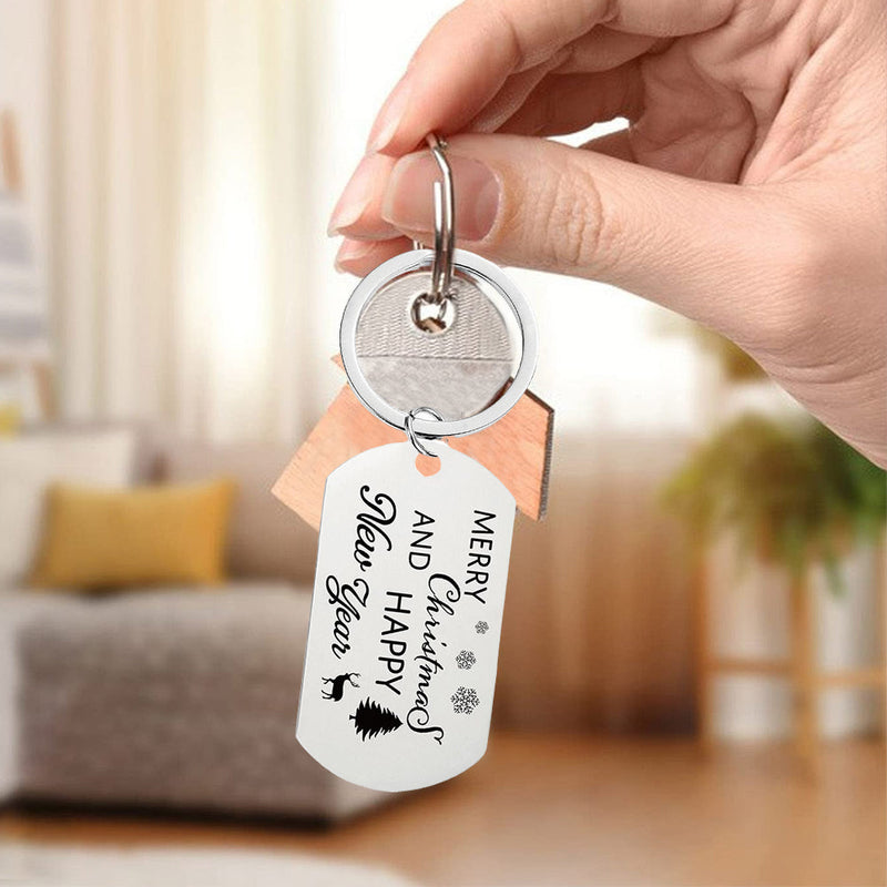 Christmas Army Keychain