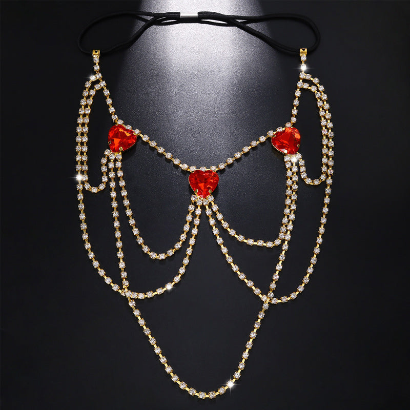 Summer Sexy Layered Diamond Leg Chain