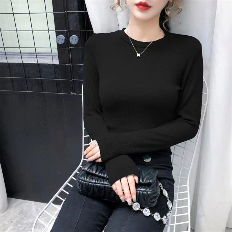 Women's Slim Fit Turtleneck Long Sleeve