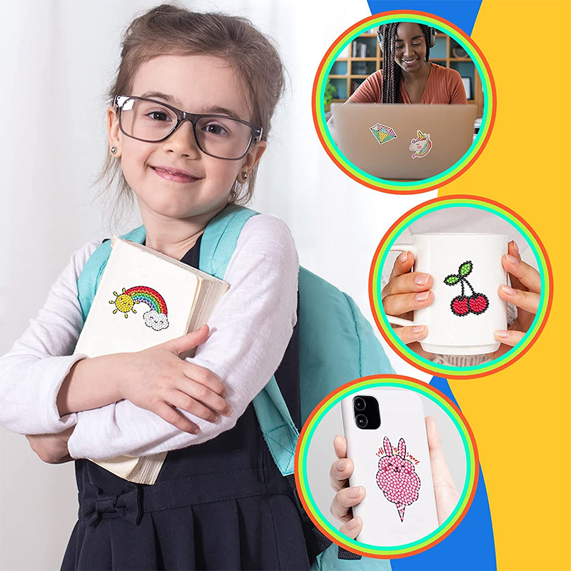DIY Children's FreeSstick Cartoon Diamond Painting
