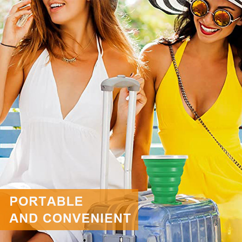 Retractable Folding Cup