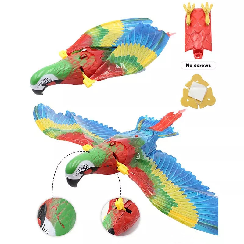 Bird Simulation Interactive Hanging Flying Toy