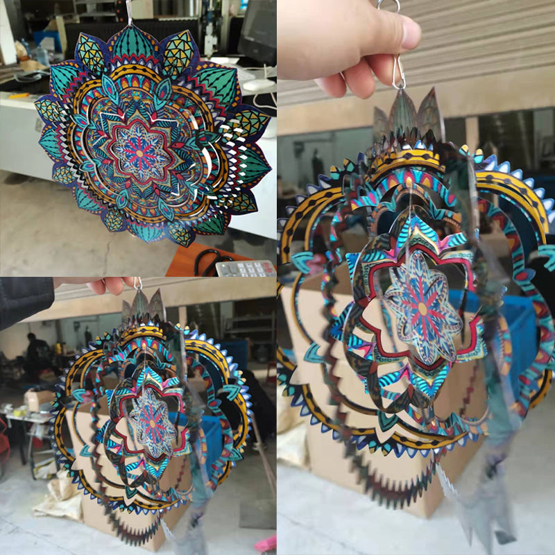 Mandala Wind Chimes