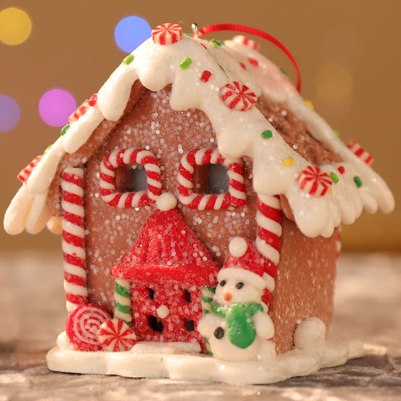Soft Clay LED Glowing Christmas House