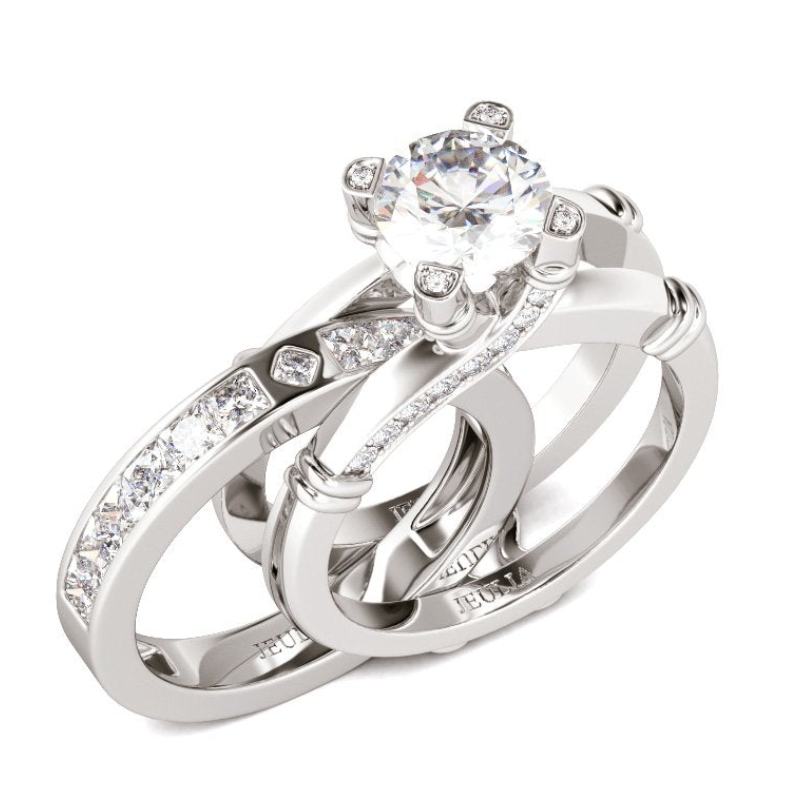 Creative Combination Three Sets of Rings