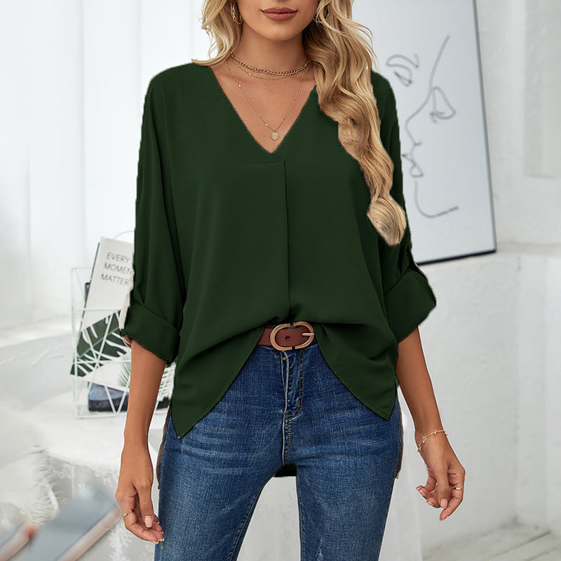 V-neck Loose Stylish Shirt