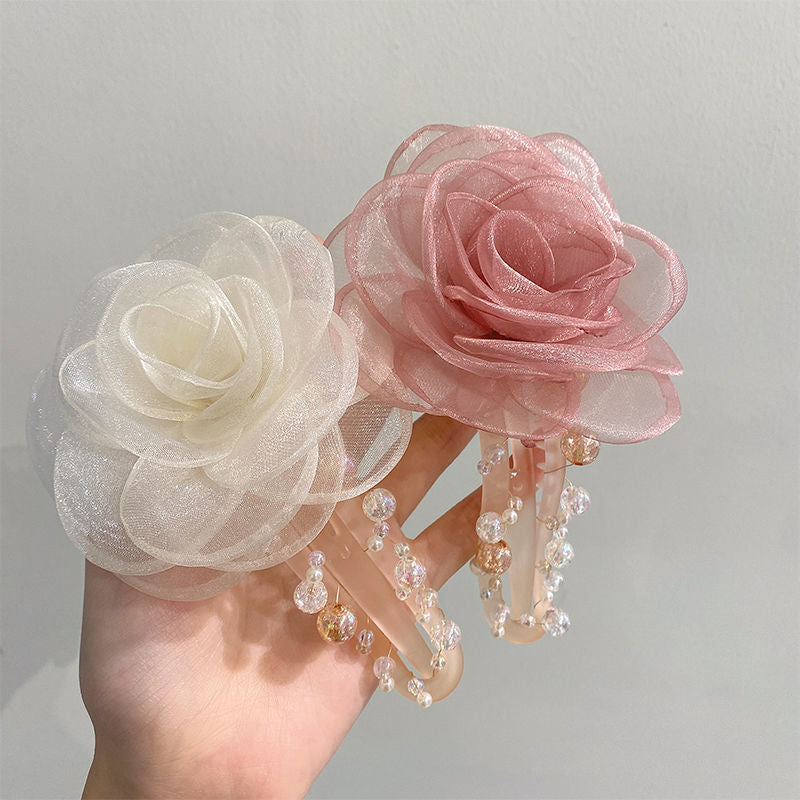 Elegant Flower Hair Clip