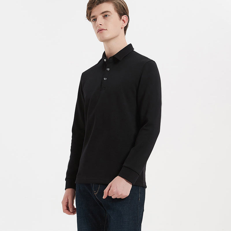 Men's Long Sleeve Polo Shirts