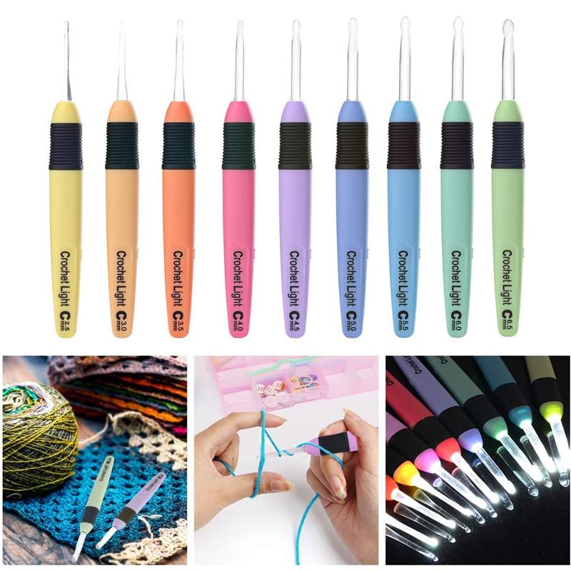 Led Crochet Set (9pcs)