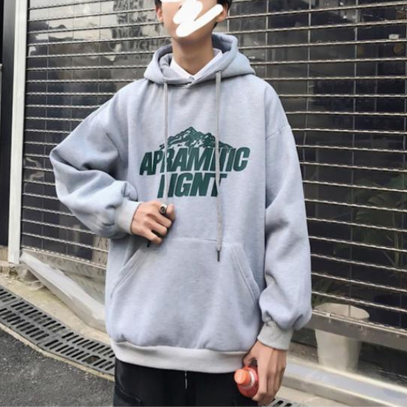 Man's Spring Autumn Loose Hoodie