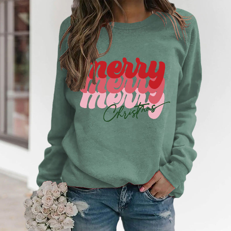 Letter Print Sweatshirt